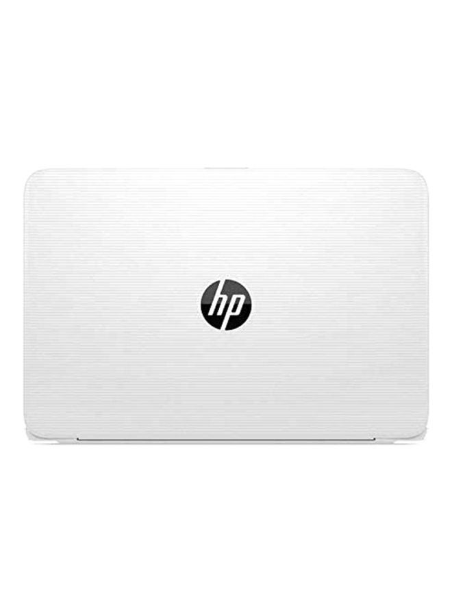 HP لابتوب ستريم ‎14-CB مزود بشاشة مقاس 14 بوصة ومعالج سيليرون وذاكرة رام سعة 4 جيجابايت وبطاقة فلاش درايف eMMC سعة 64 جيجابايت وبطاقة رسومات إنتل 600 بدقة فائقة الوضوح أبيض - Image 2