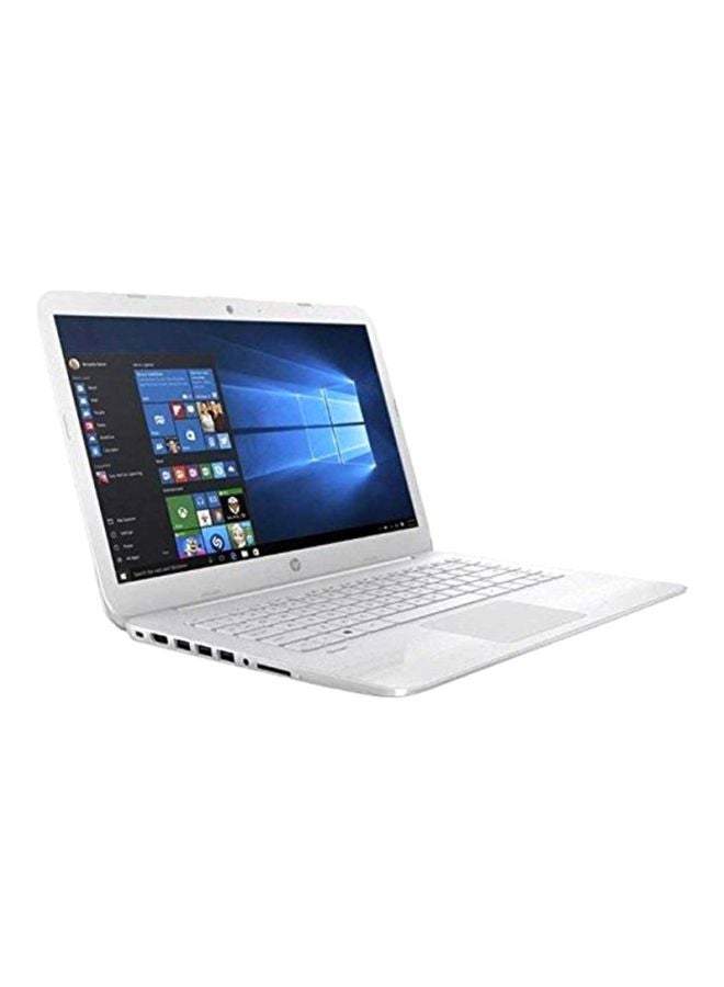 HP لابتوب ستريم ‎14-CB مزود بشاشة مقاس 14 بوصة ومعالج سيليرون وذاكرة رام سعة 4 جيجابايت وبطاقة فلاش درايف eMMC سعة 64 جيجابايت وبطاقة رسومات إنتل 600 بدقة فائقة الوضوح أبيض - Image 3