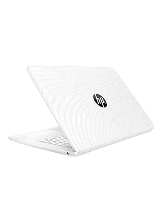 HP لابتوب ستريم ‎14-CB مزود بشاشة مقاس 14 بوصة ومعالج سيليرون وذاكرة رام سعة 4 جيجابايت وبطاقة فلاش درايف eMMC سعة 64 جيجابايت وبطاقة رسومات إنتل 600 بدقة فائقة الوضوح أبيض - Image 4