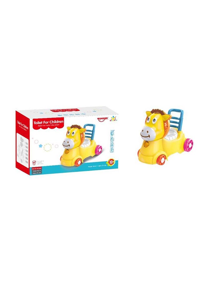 Baby love Huanger Horse Shaped Ride On Toy 33-0805HE 52.5x21.5x34cm  - Image 1