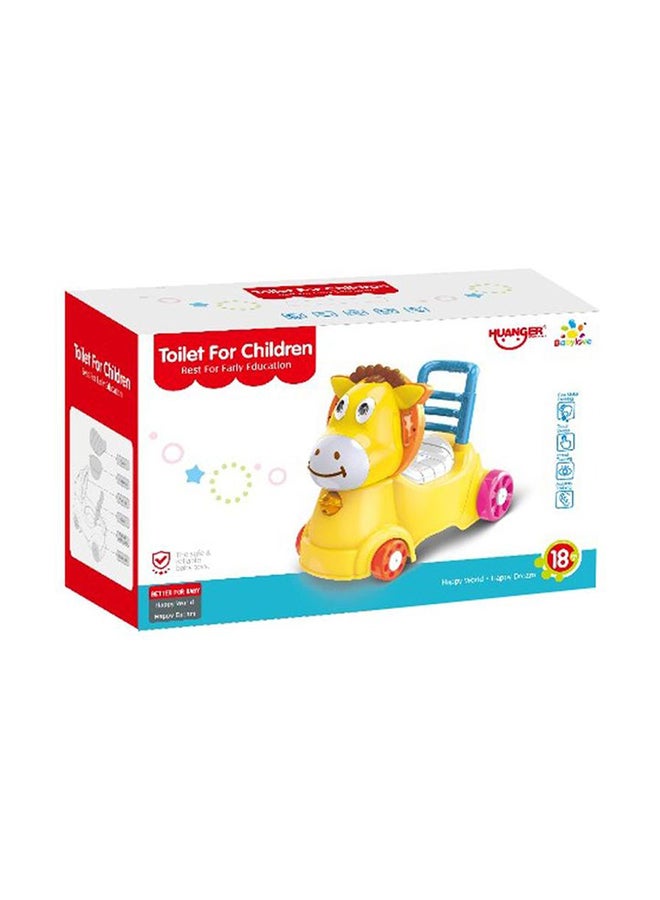 Baby love Huanger Horse Shaped Ride On Toy 33-0805HE 52.5x21.5x34cm  - Image 2