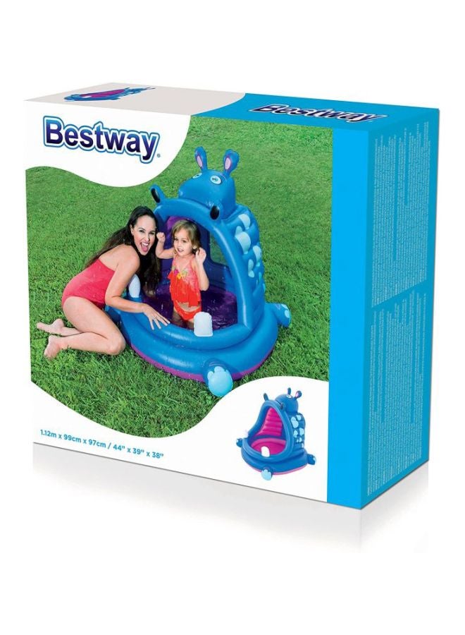 Bestway - Hippo Inflatable Pool 112 x 99 x 97cm - Image 1
