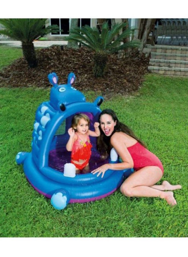 Bestway - Hippo Inflatable Pool 112 x 99 x 97cm - Image 1