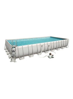 5-Piece Power Steel Rectangular Swimming Pool Set 956x132x488cm - v1612538457/N41509845A_1