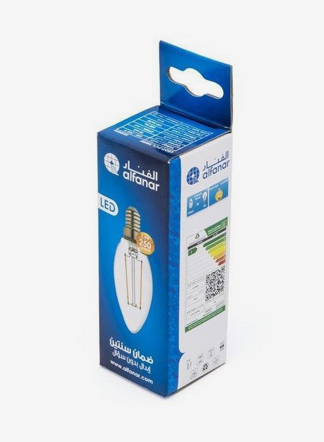 AL FANAR LED Filament Candle 2.5 Watts Warm White  - Image 2
