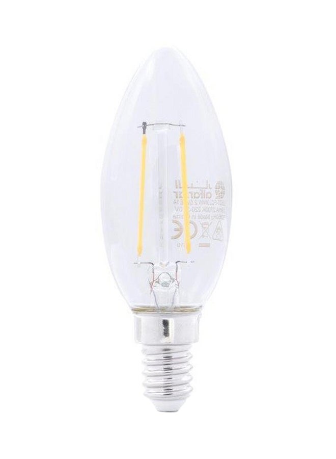 AL FANAR LED Filament Candle 2.5 Watts Warm White  - Image 1