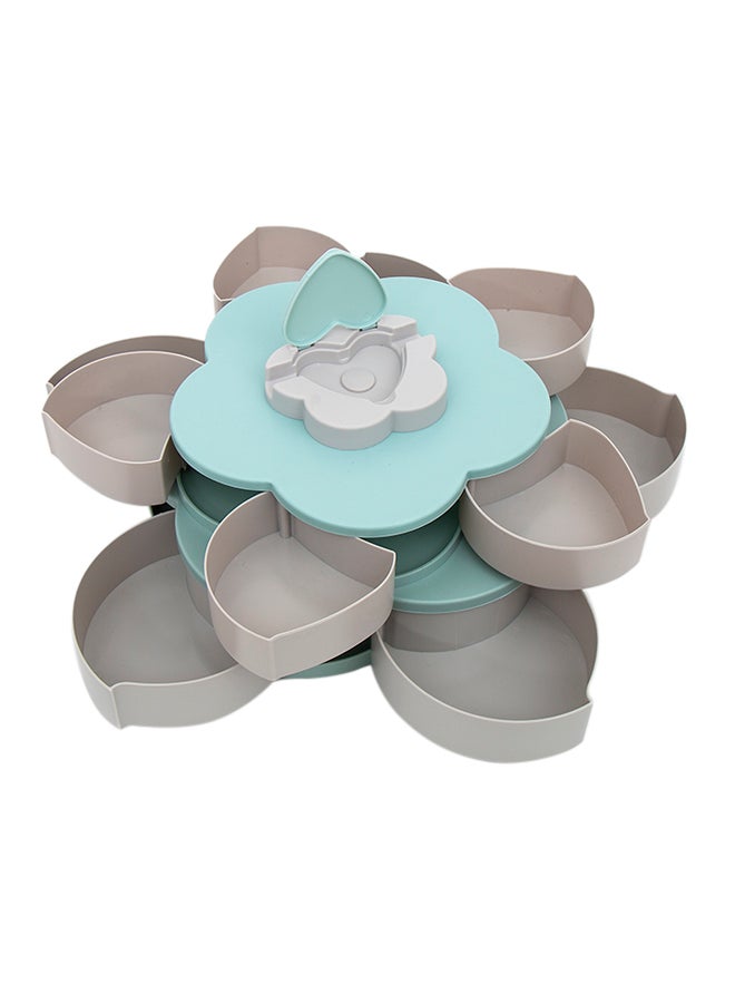 Rotating Candy Box Blue/Grey 28 x 14 x 27cm  - Image 2