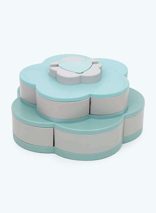 Rotating Candy Box Blue/Grey 28 x 14 x 27cm  - Image 3