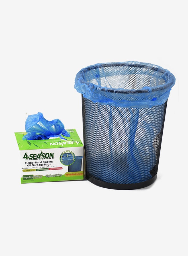 أكياس مطاطية للقمامة من 30 قطعة أزرق 43 x 45سم - Image 4