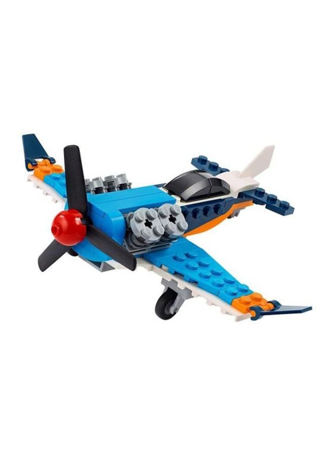LEGO - 31099 128-Piece Creator Propeller Plane Set 31099 6+ Years - Image 1