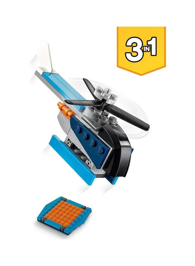 LEGO - 31099 128-Piece Creator Propeller Plane Set 31099 6+ Years - Image 1