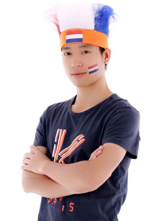 ANSELF 10-Piece National Flag Temporary Tattoo Set 5x4.3x0.3cm - Image 2