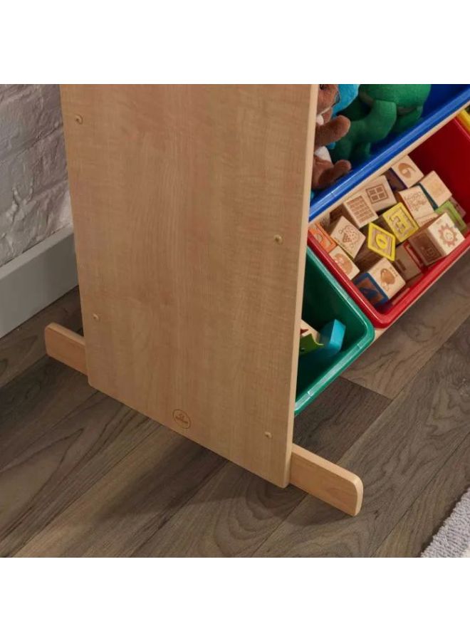 12-Piece Store It Bin Unit Set For Kids Playset Storage 16774 100.33x83.19x46.99cm