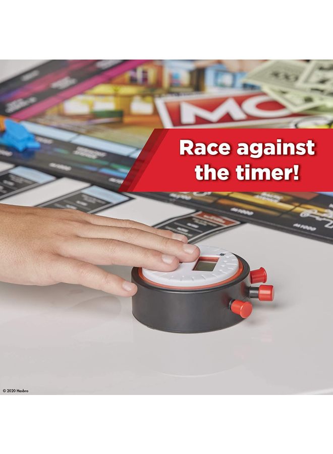 HASBRO - GAMING - Monopoly Speed Board Game - Image 1