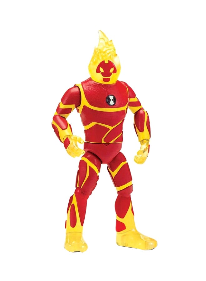 بن تن مجسم شخصية هيت بلاست من سلسلة الرسوم المتحركة "Ben 10" طراز 43377767022 12بوصة - Image 1