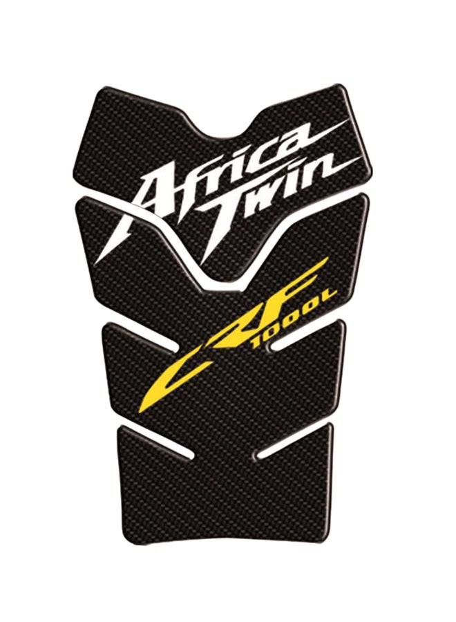 Generic Motorcycle Carbon Fiber Gas Oil Tank Pad Protector  - Image 3