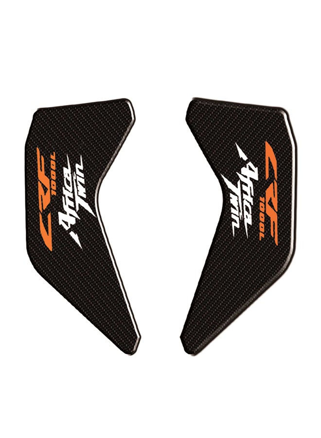 Generic Motorcycle Carbon Fiber Gas Oil Tank Pad Protector  - Image 4