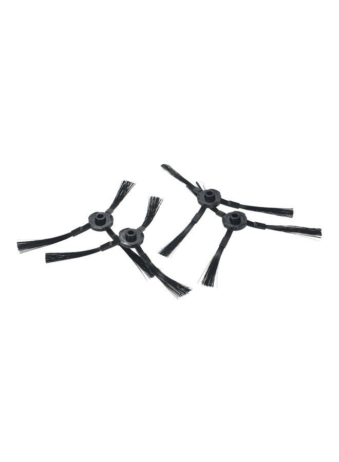 Pack Of 8 Replacement Accessories Kit For Ilife V5S/V3S/V3/V5 Pro Robotic Vacuum Cleaner H21087-KM Black