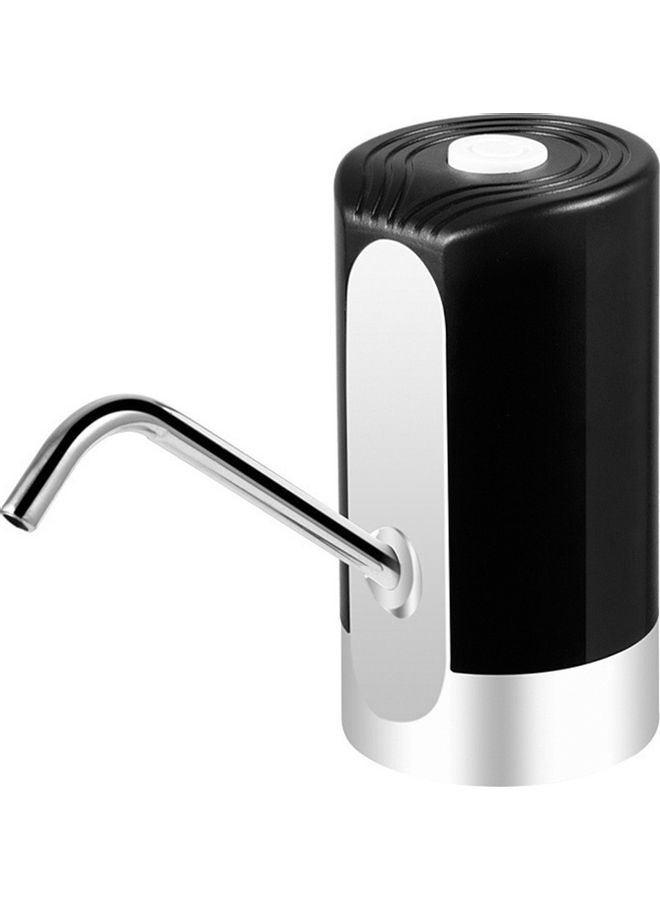 موزع مياه بمضخة كهربائي تلقائية بمنفذ USB للشحن H24193B-KM أسود - Image 1