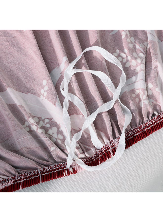 غطاء أريكة وغطاء وسادة شامل مسند الذراع fabric أحمر 35x7x35سم - Image 4