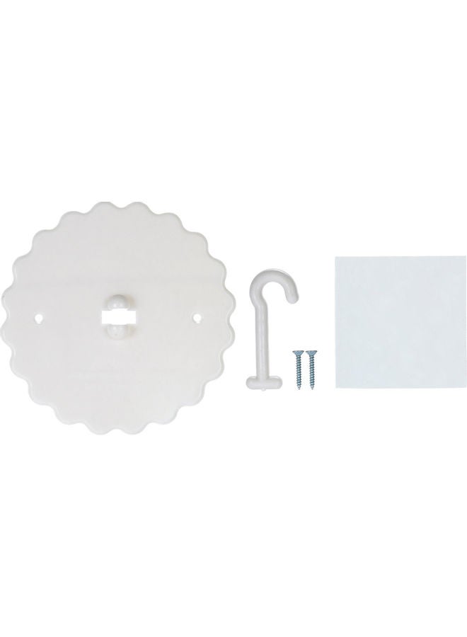 Dome Mosquito Mesh Net polyester White 30x4x27cm - Image 3