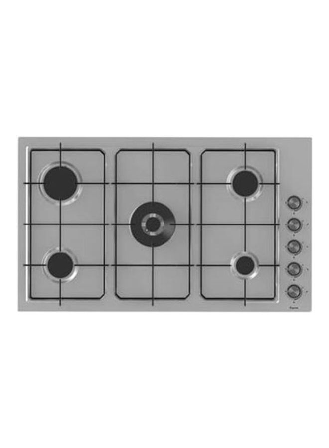 ماستر غاز موقد غاز بـ5 شعلات H95GST فضي - Image 1