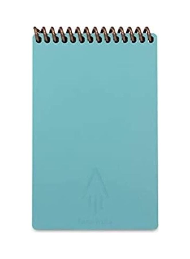 Rocketbook - Dot-Grid Eco-Friendly Notebook with Pilot Frixion Pen and Microfiber Cloth Neptune Teal - Image 1