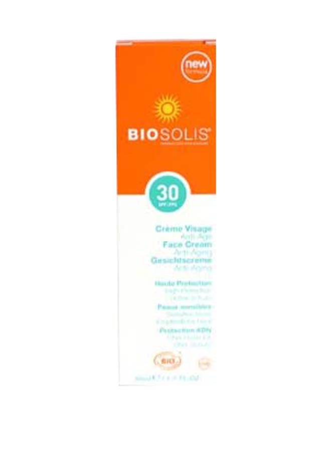 BIOSOLIS Organic Anti-Aging Face Cream SPF 30 50ml - Image 2