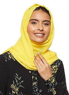 Super Soft Chiffon Hijab Yellow