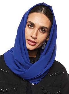 Super Soft Chiffon Hijab Royal Blue