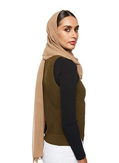 شادو حجاب شيفون ناعم للغاية برونزي  - Image 2