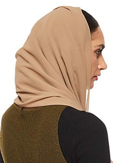 شادو حجاب شيفون ناعم للغاية برونزي  - Image 3
