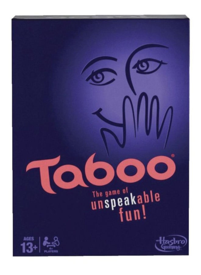 HASBRO - GAMING - Taboo Game Of Unspeakable Fun Card A4626 - Image 1