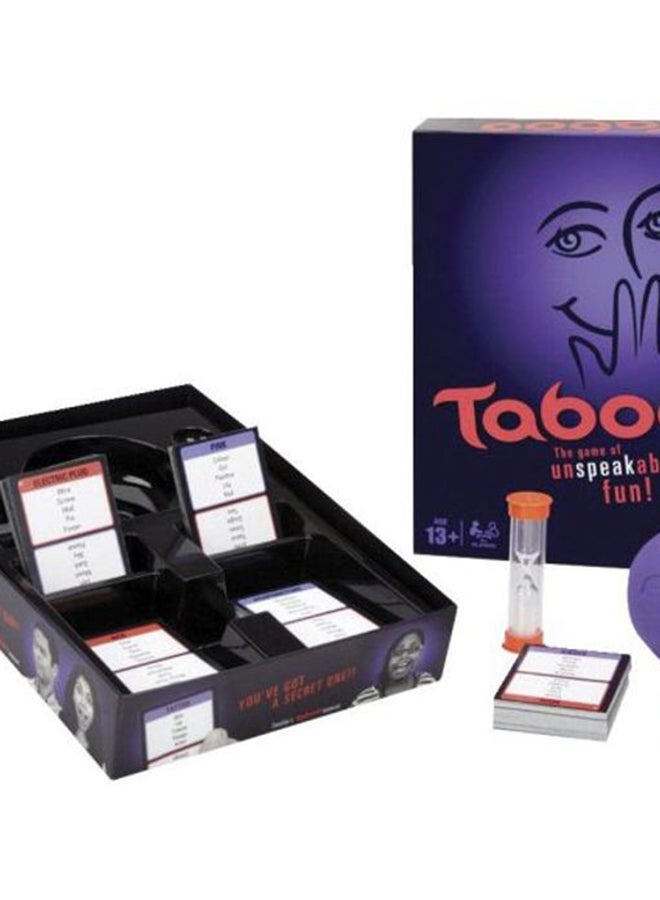 HASBRO - GAMING - Taboo Game Of Unspeakable Fun Card A4626 - Image 1