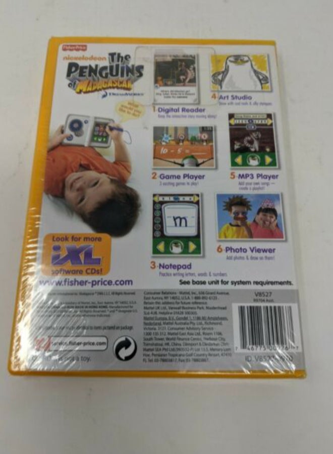 Fisher-Price - The Penguins Of Madagascar iXL Learning System Game V8527 - Image 1