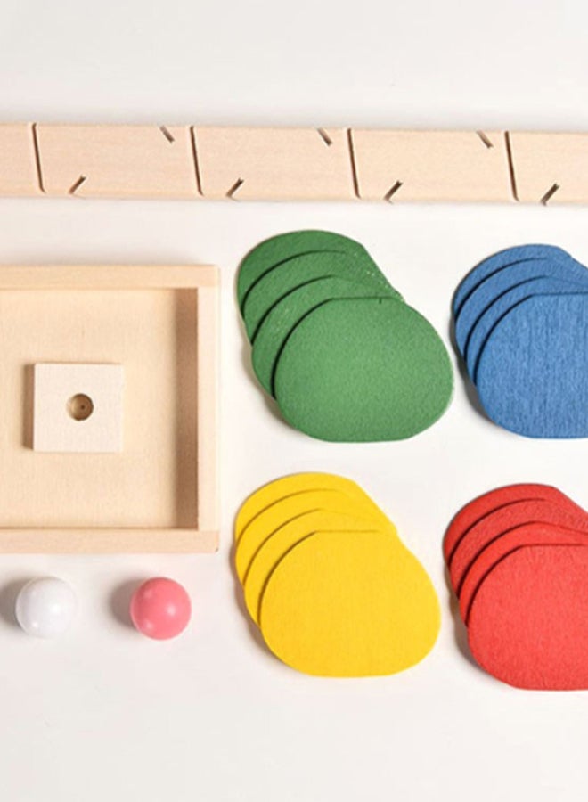 بيوينتي لعبة بتصميم شجرة بمسار حركة لكرة رخامية طراز YPZ2502 - Image 2