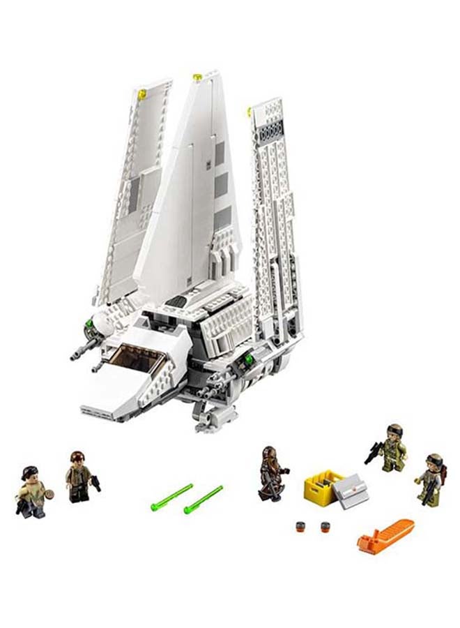 ليغو مجموعة بناء بتصميم المكوك الإمبراطوري تيديريوم مستوحى من فيلم "Star Wars" ومكون من 937 قطعة 75094 937 9+ سنوات - Image 3