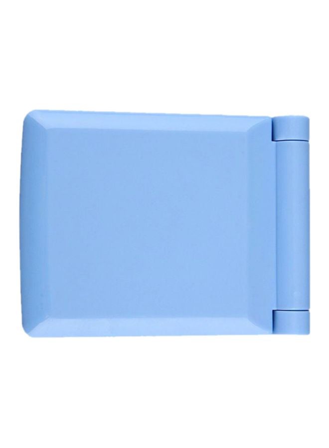 OUTAD - Folding Make Up Mirror With LED Bulb Blue - Image 1