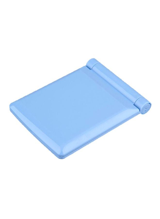 OUTAD - Folding Make Up Mirror With LED Bulb Blue - Image 1