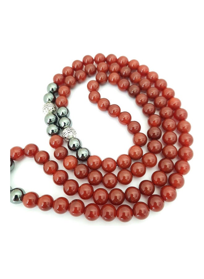 Miracle Empire Carnelian Stone Prayer Beads  - Image 4
