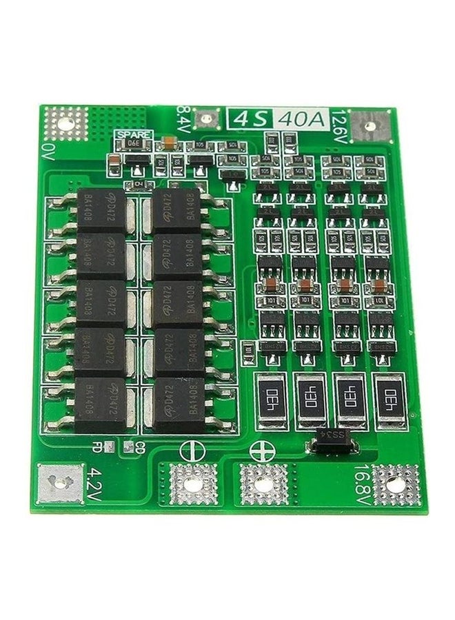 Generic 4S 40A 14.8V Lipo Cell Li-Ion Lithium Battery 18650 Charger PCB BMS Protection Board 12x5cm Green  - Image 5