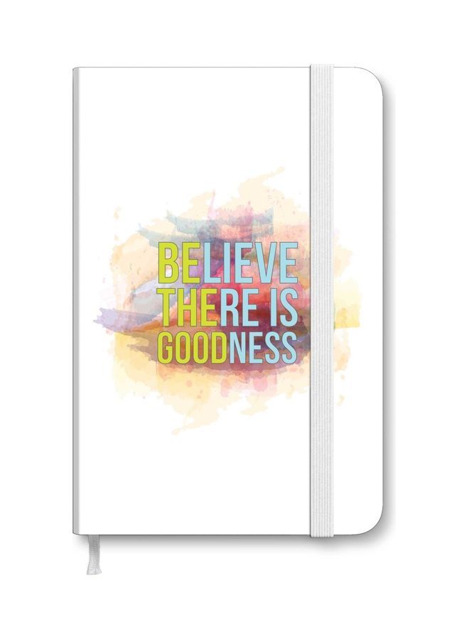 Stylizedd Designer A5 Thick Hardcover Notebook - Be The Good Multicolour