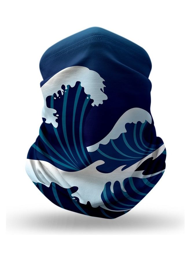 ستايلايزد كمامة الوجه المصممة لتصل إلى الرقبة - Image 1