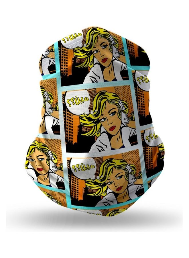 Stylizedd Designer Neck Gaiter Face Mask 18.5 x 10inch - Image 1