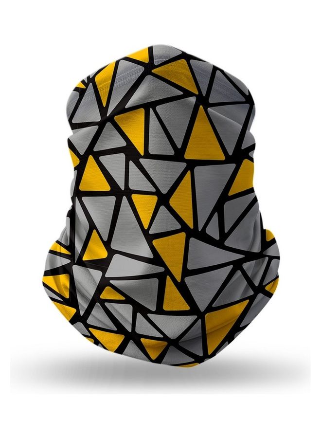 Stylizedd Designer Neck Gaiter Face Mask- Triabstract - Image 1
