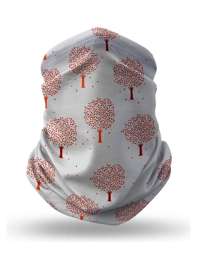 ستايلايزد كمّامة وجه مصممة للرقبة - برتقالي فول - Image 1