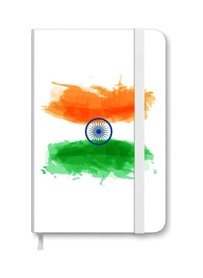 Stylizedd Designer A5 Thick Hardcover Notebook - Blue Chakra Multicolour