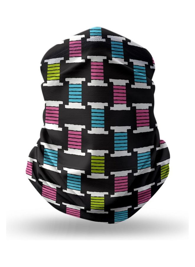 Stylizedd - Designer Neck Gaiter Face Mask- Thread Roll - Image 1