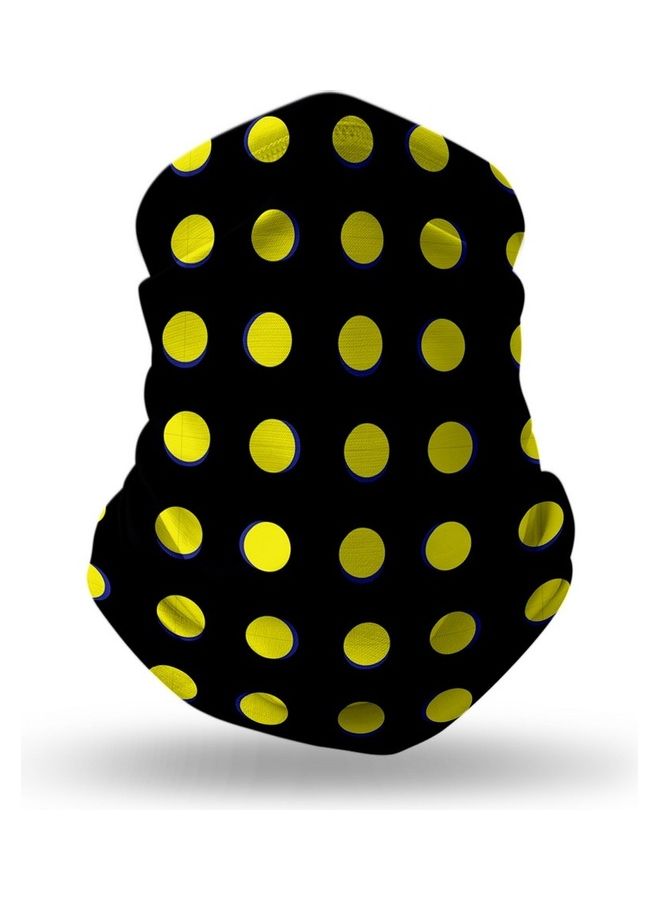 ستايلايزد كمامة وجه بتصميم على شكل نقاط صفراء - Image 1