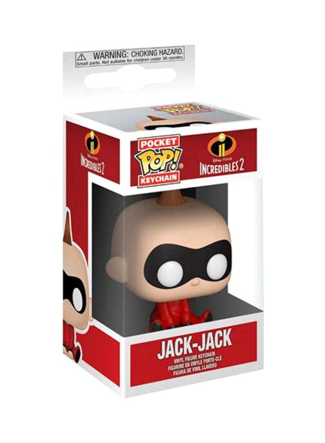 فانكو سلسلة مفاتيح على شكل شخصية جاك بيبي من فيلم "Incredibles 2" - Image 2